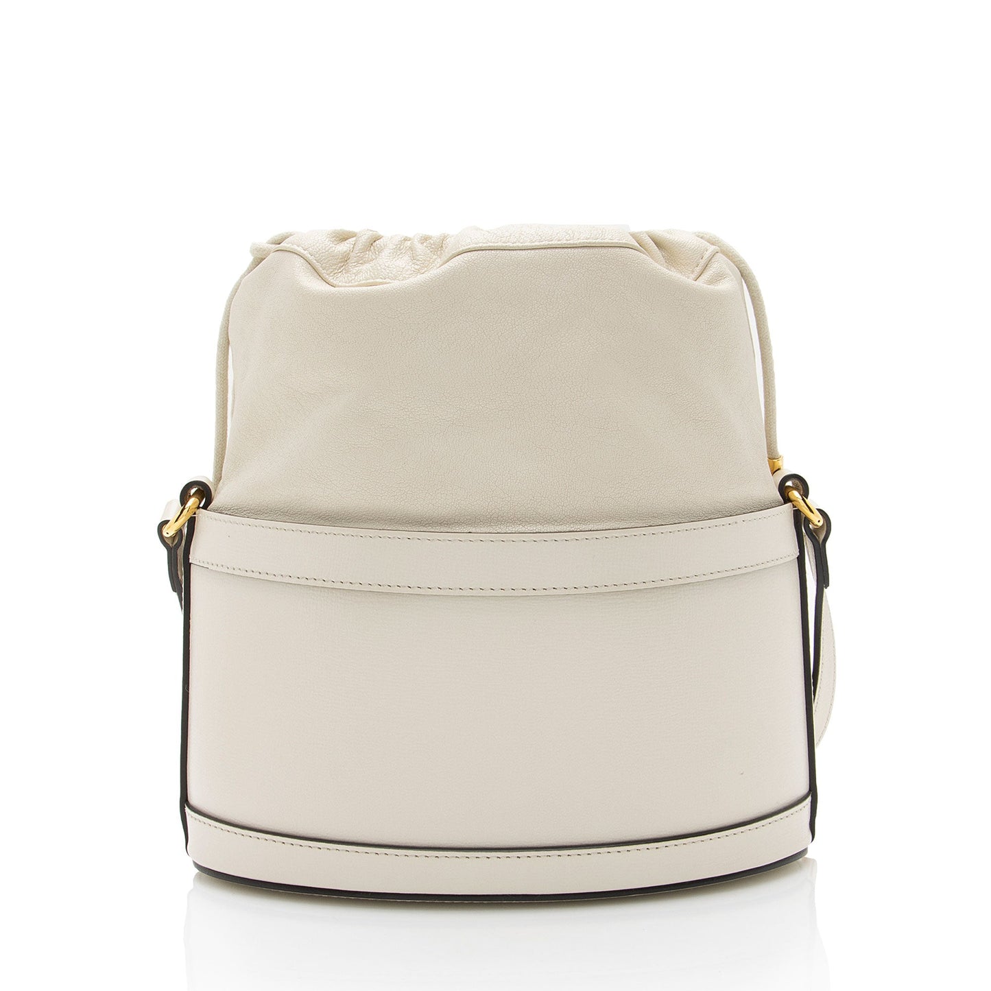 Gucci Leather Horsebit 1955 Drawstring Bucket Bag