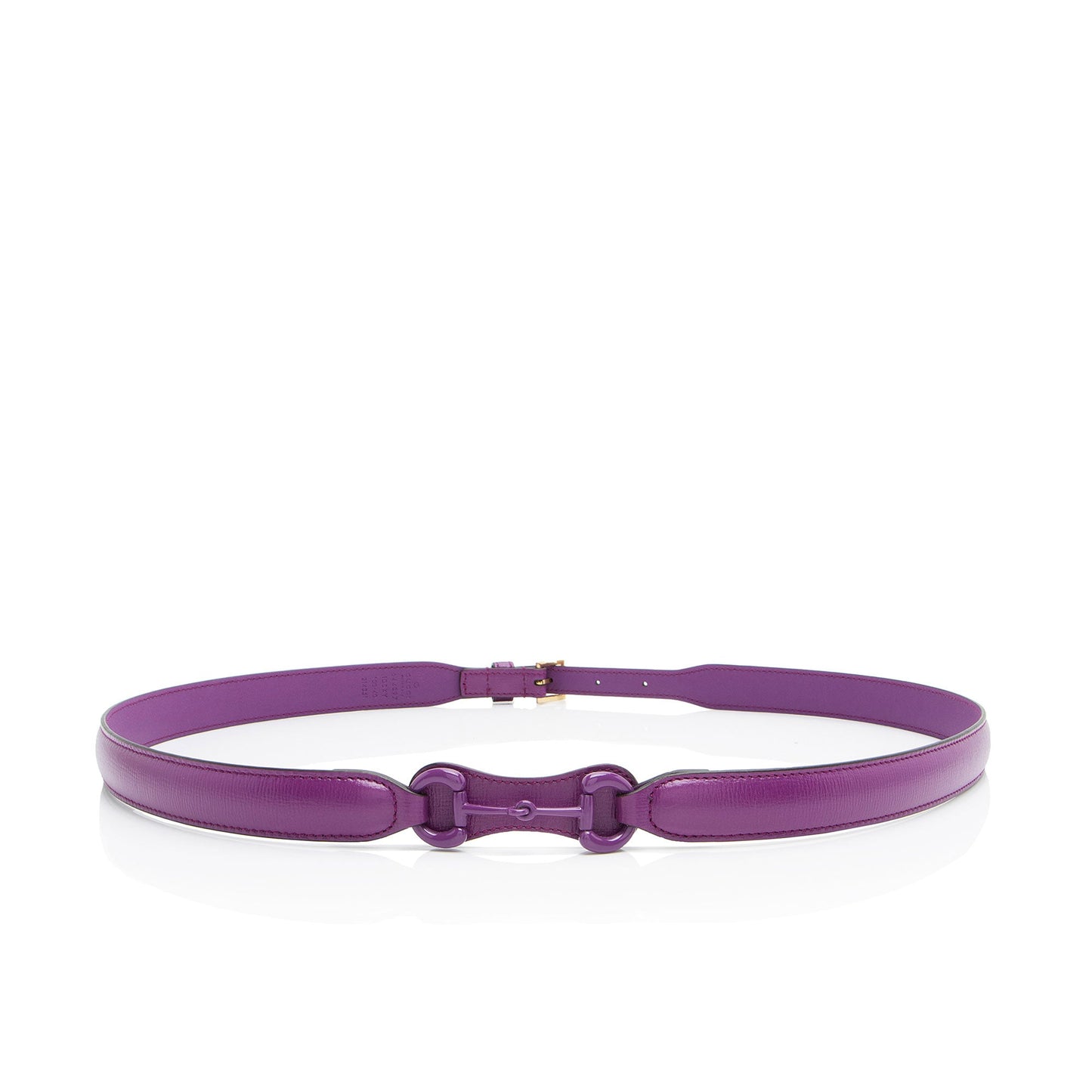 Gucci Smooth Leather Horsebit Belt - Size 40 / 100