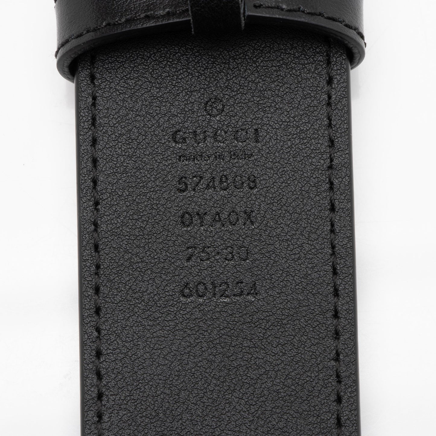 Gucci Leather Two Tone Interlocking G Belt - Size 30 / 75 (SHF-Xh8sRS)