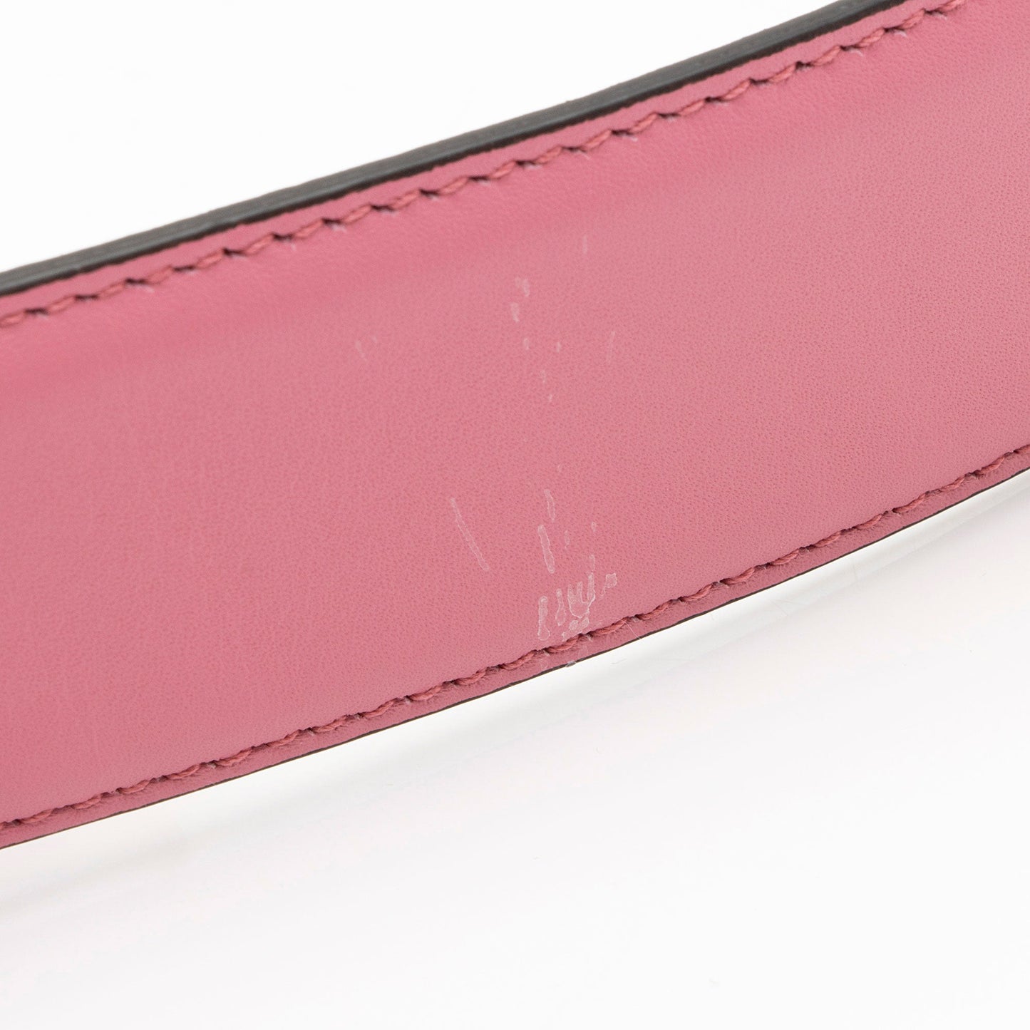 Gucci Leather Interlocking G Belt - Size 34 / 85