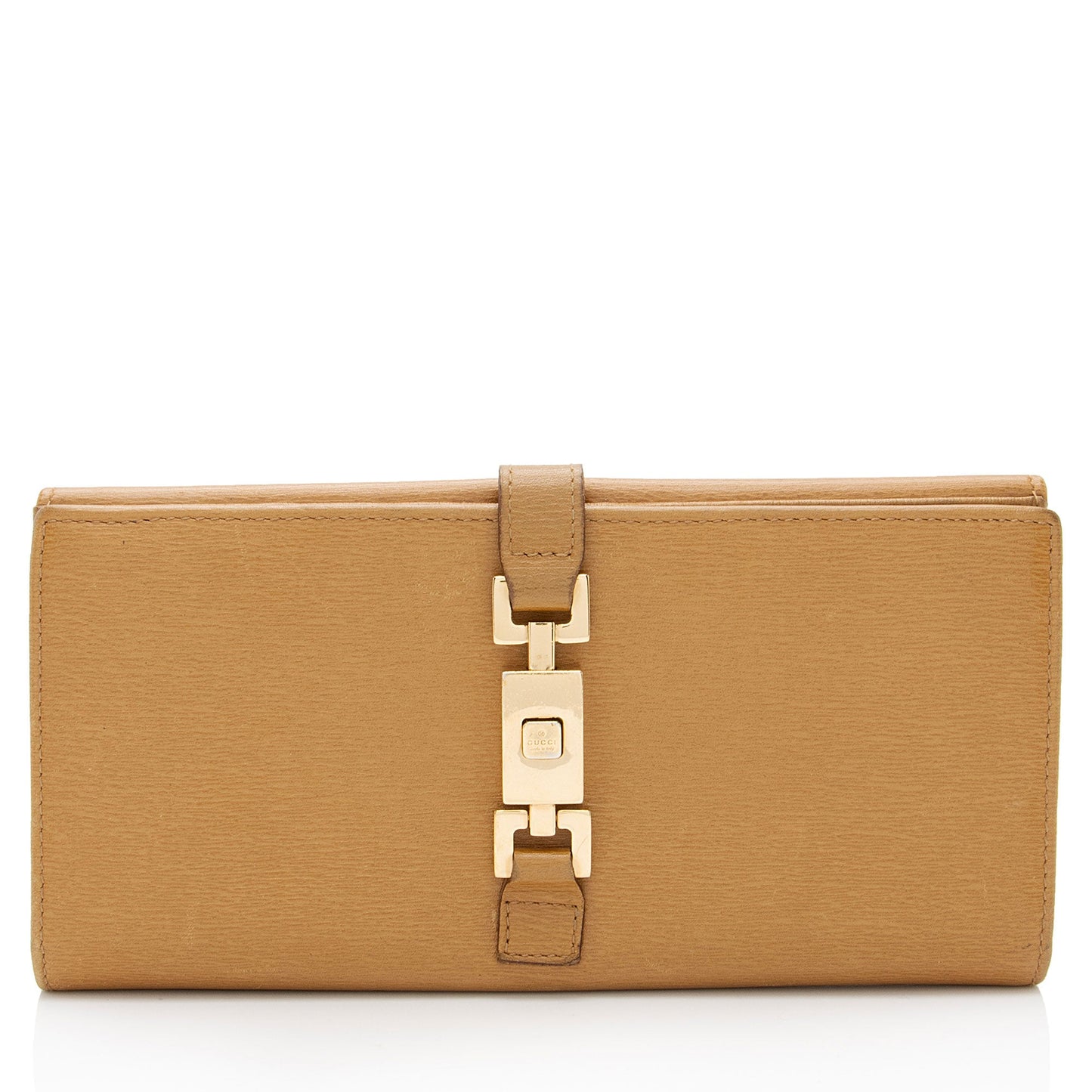 Gucci Leather Jackie Long Wallet (SHF-BlyuRJ)