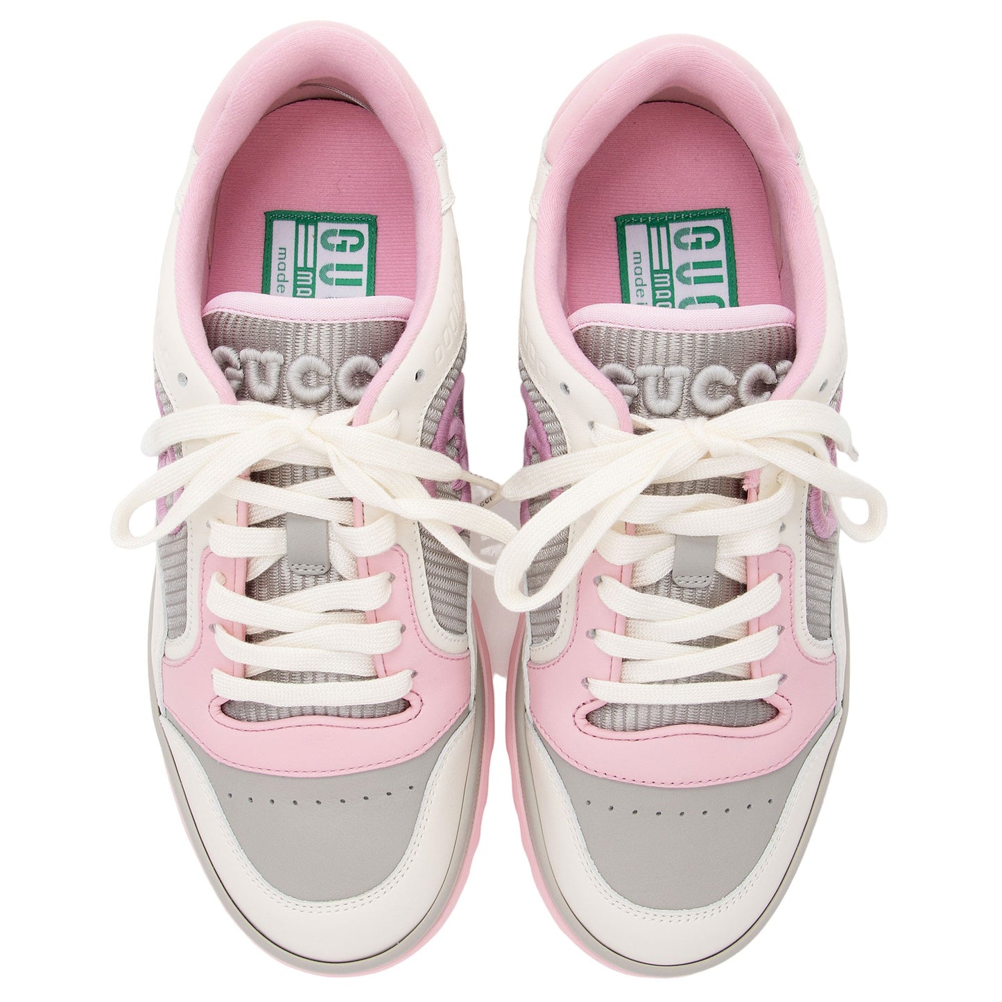 Gucci Leather Mac80 Sneakers - Size 7.5 / 37.5 (SHF-mkhPkt)