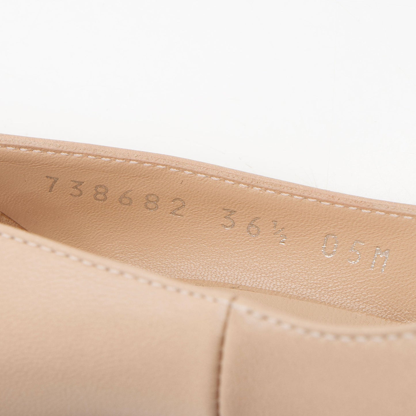 Gucci Leather Malaga Kid Anita Pumps - Size 6.5 / 36.5
