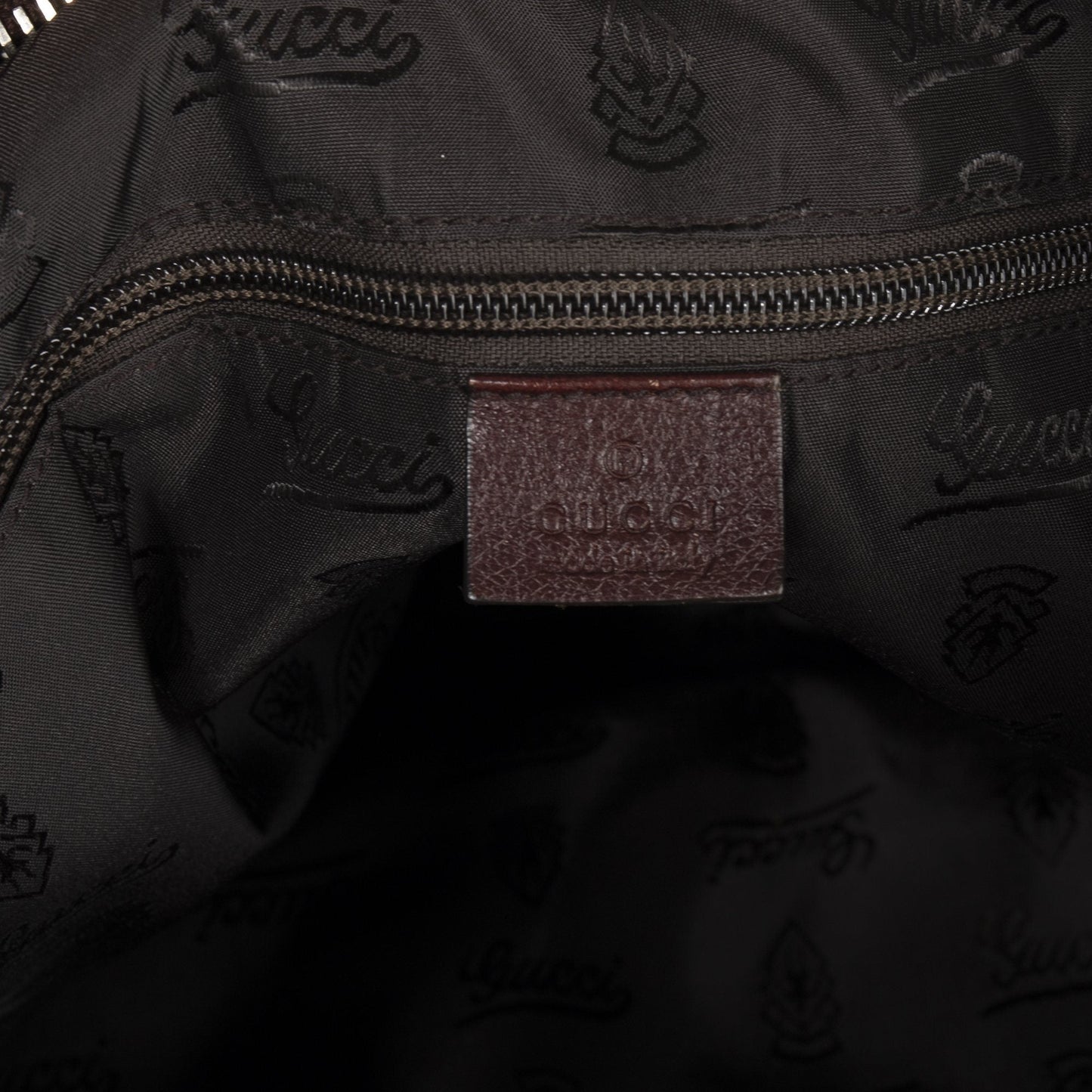 Gucci Leather Messenger Bag