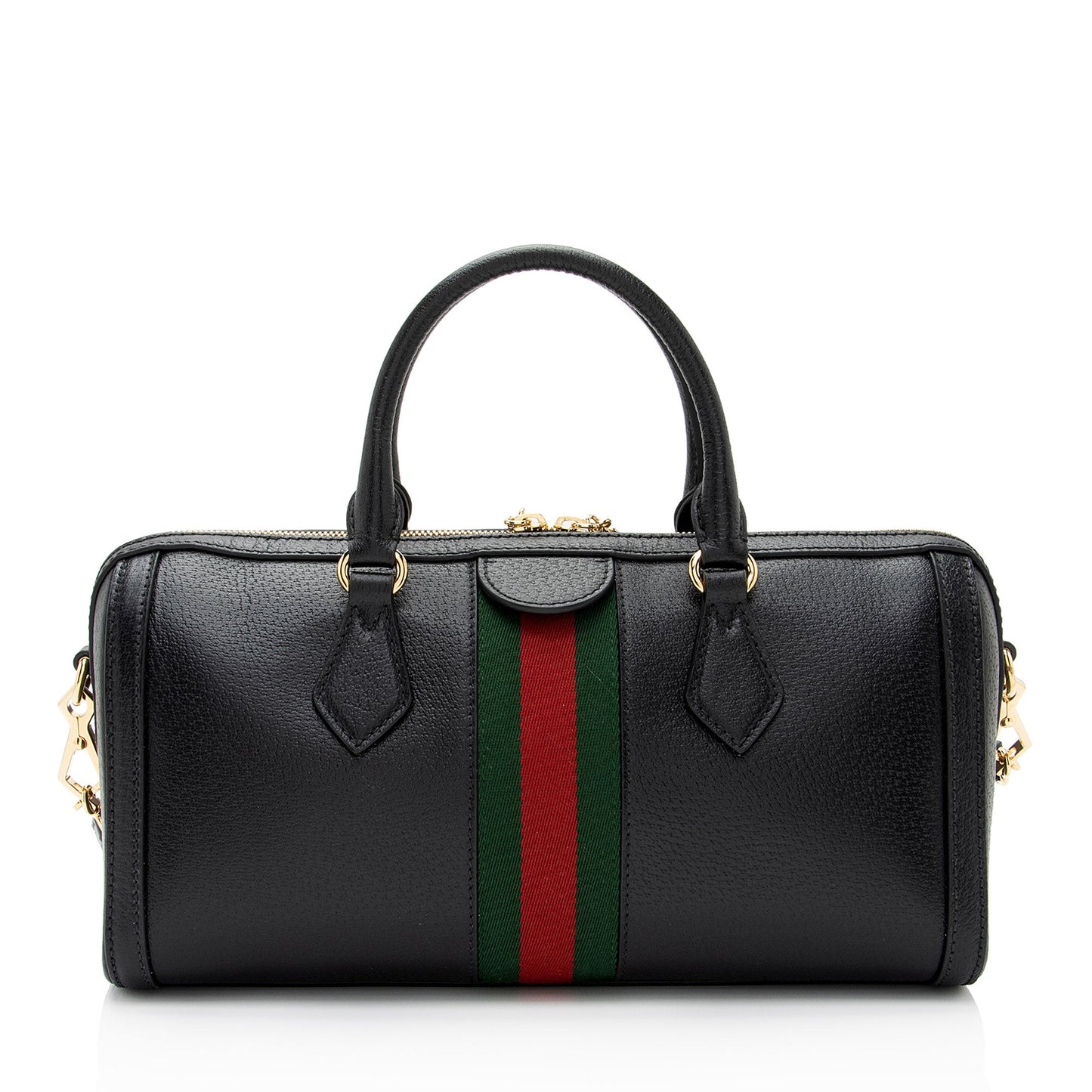 Gucci Leather Ophidia Medium Boston Bag (SHF-Cqcjoo)