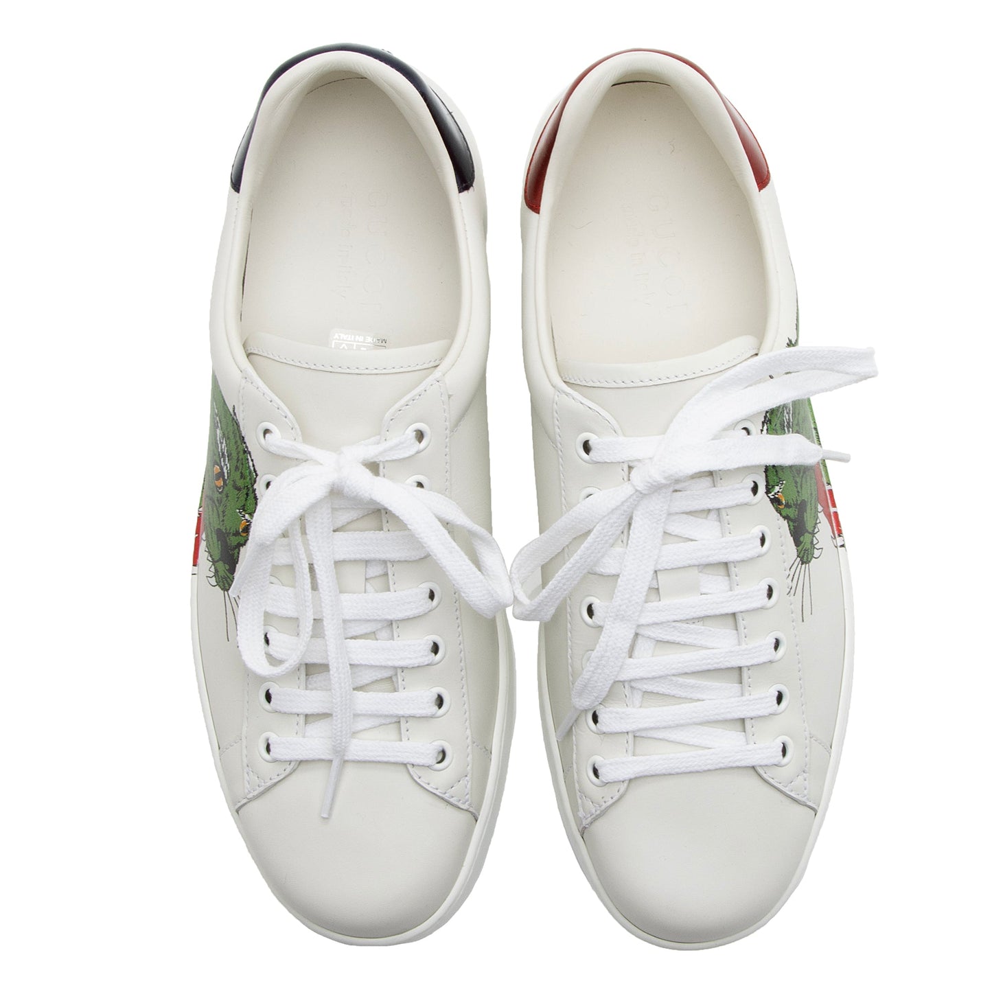 Gucci Leather Panther Ace Sneakers - Men's Size 7.5 / 37.5 (SHF-23326)