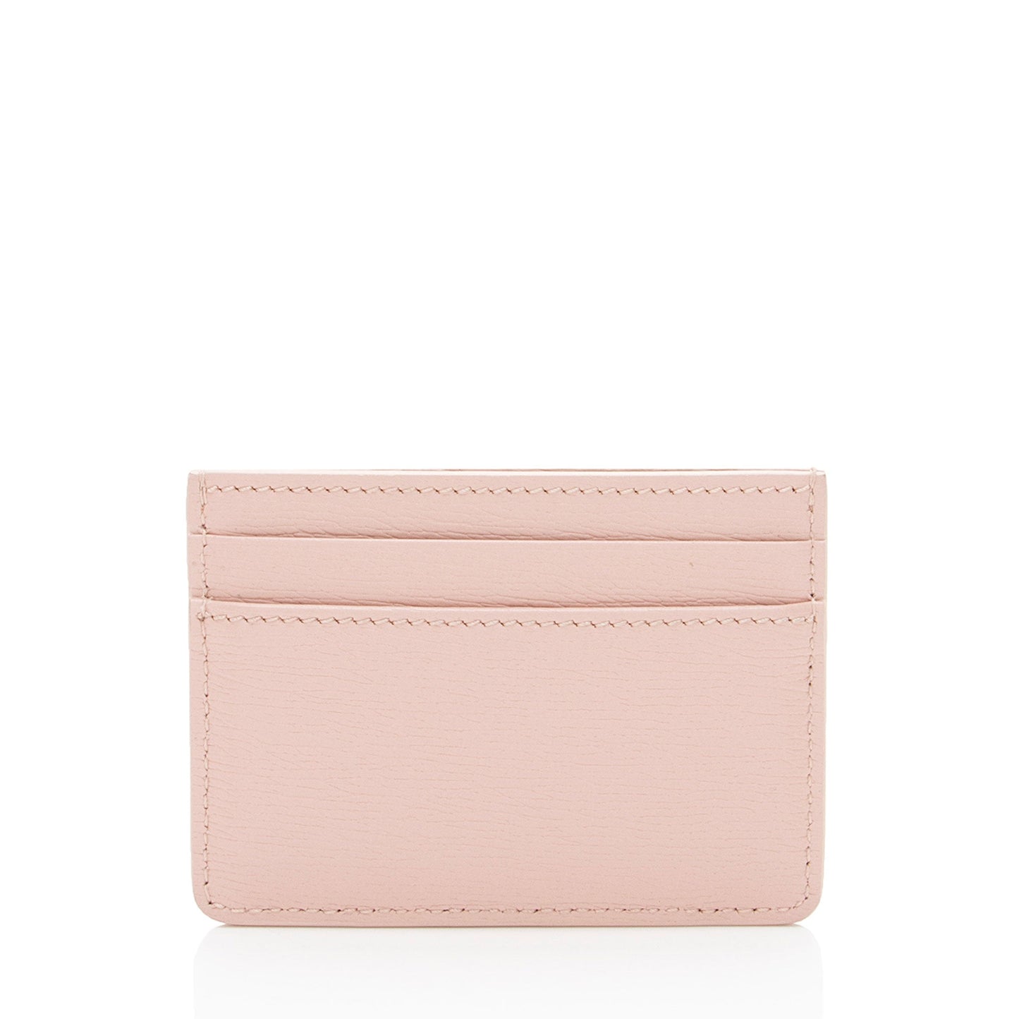 Gucci Leather Script Card Case