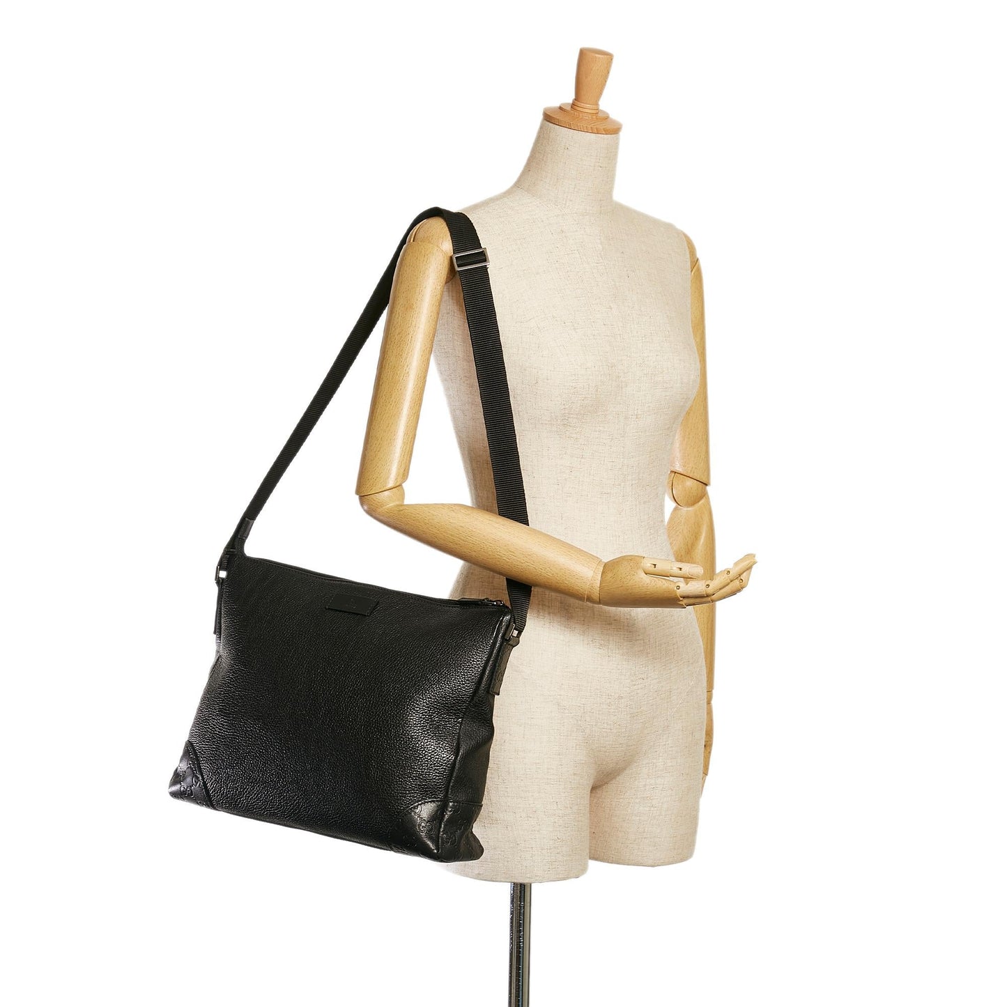 Gucci Leather Shoulder Bag (SHG-faUEUV)