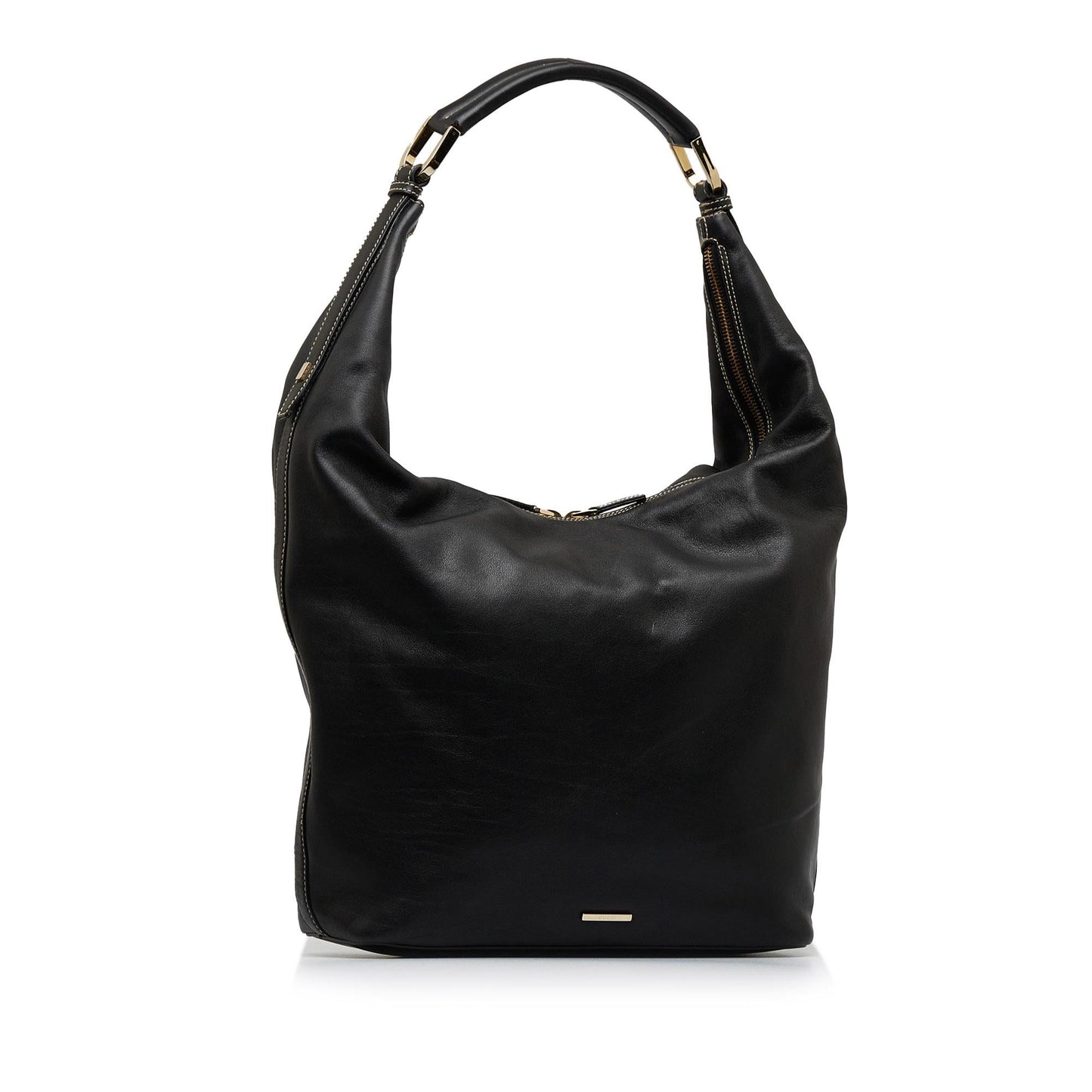 Gucci Leather Shoulder Bag (SHG-BBTMv6)