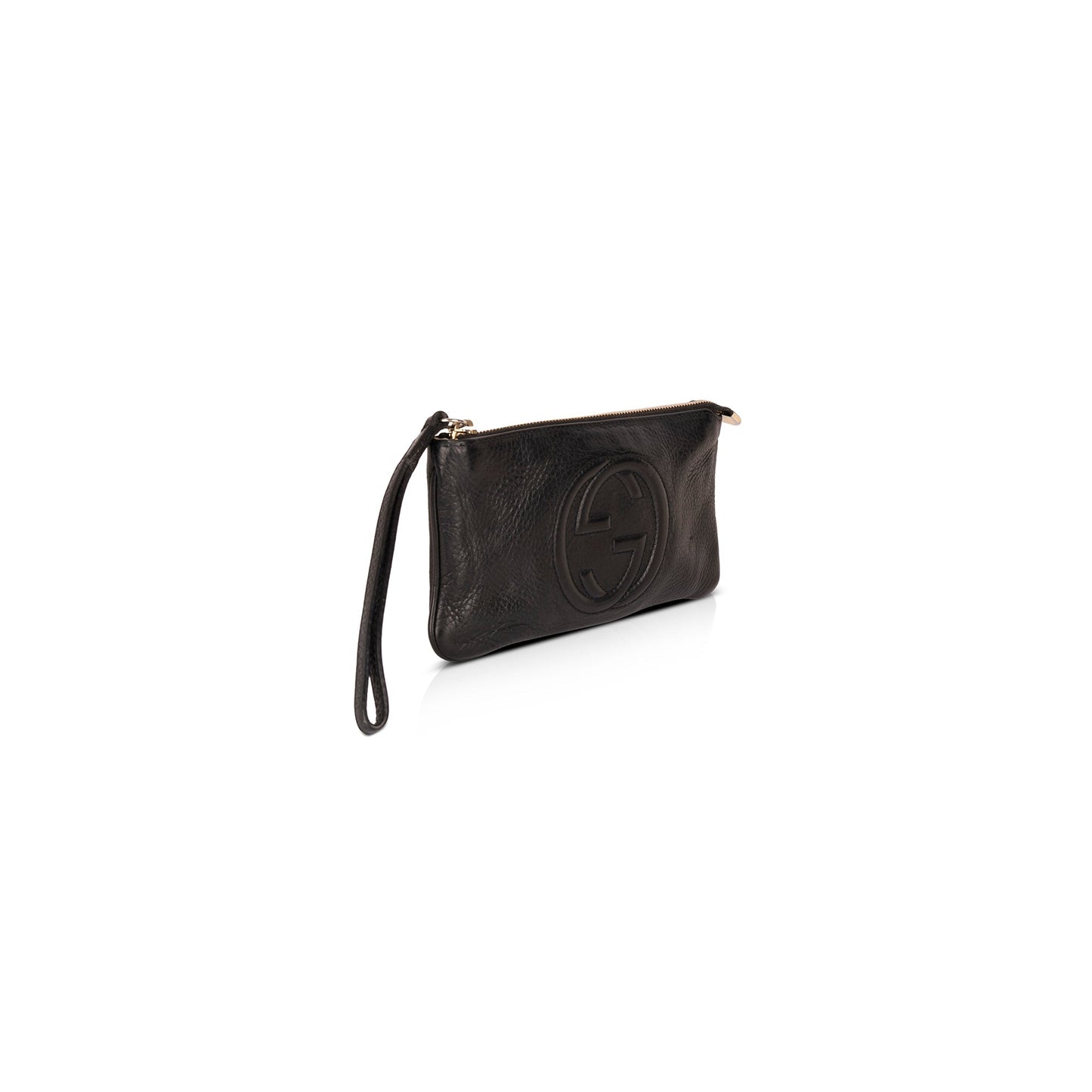 Gucci Leather Soho Wristlet