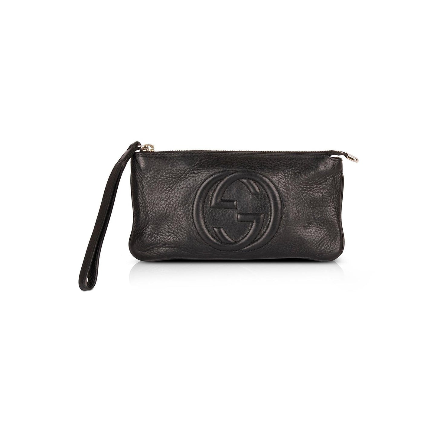 Gucci Leather Soho Wristlet