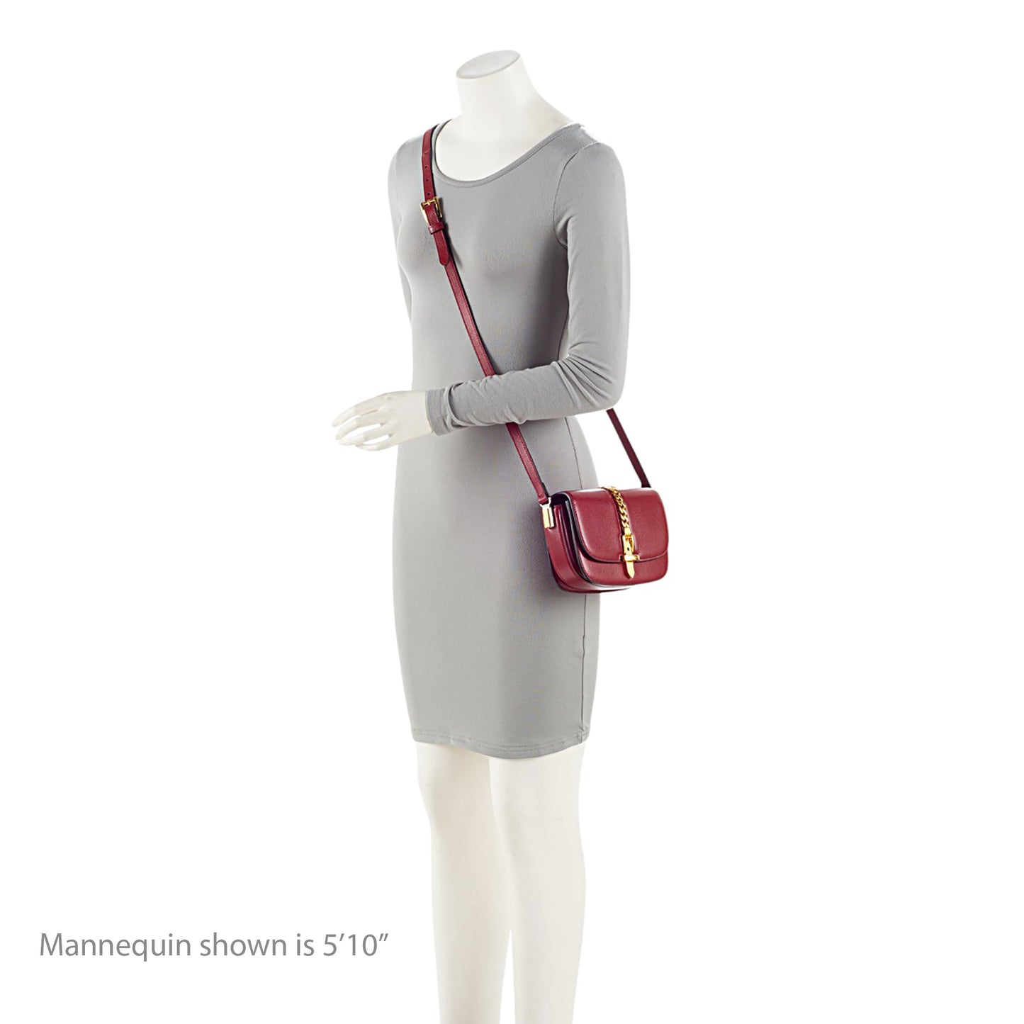 Gucci Leather Sylvie 1969 Mini Shoulder Bag
