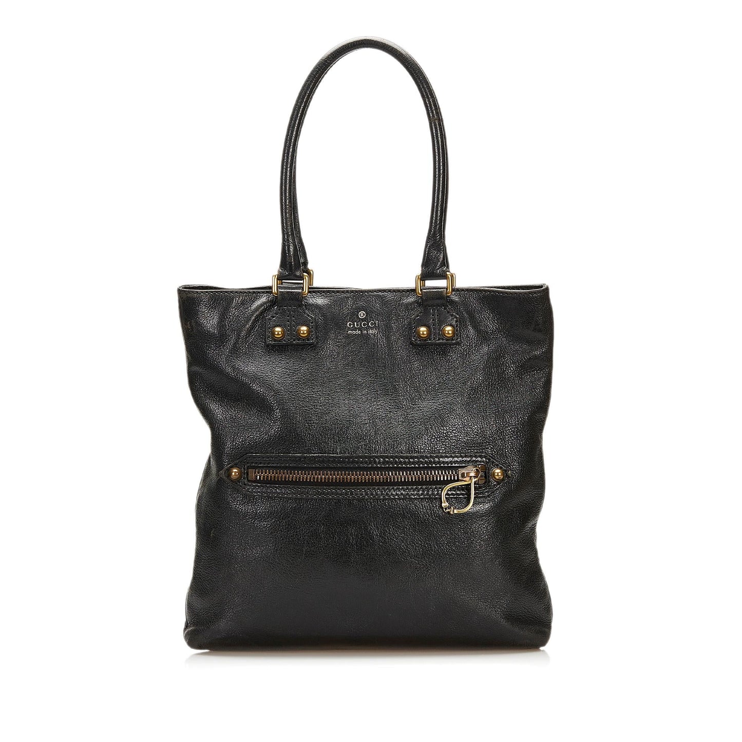 Gucci Leather Tote (SHG-35260)