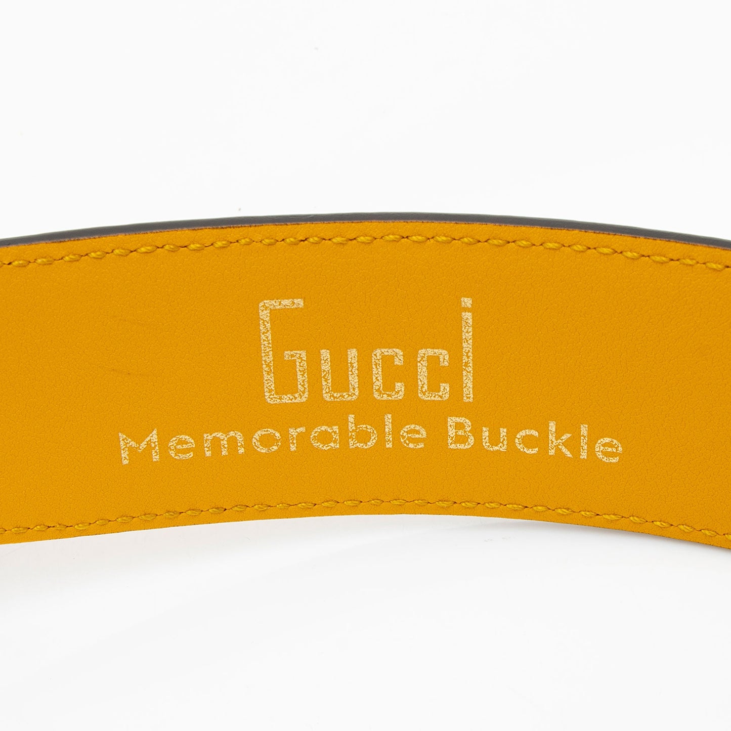 Gucci Leather Two Tone G Belt - Size 40 / 100