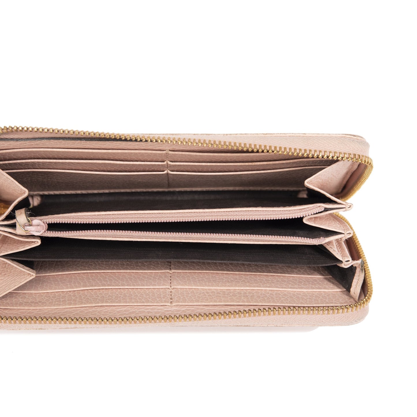 Gucci Leather Zip-Around Wallet