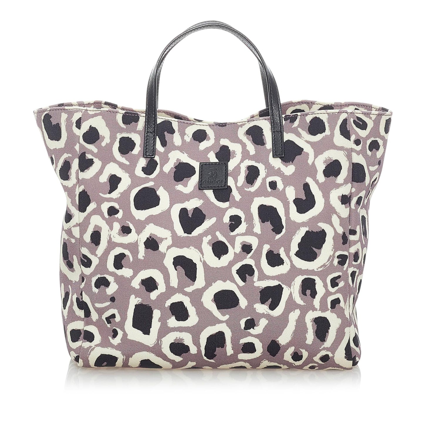 Gucci Leopard Printed Nylon Tote Bag (SHG-32254)