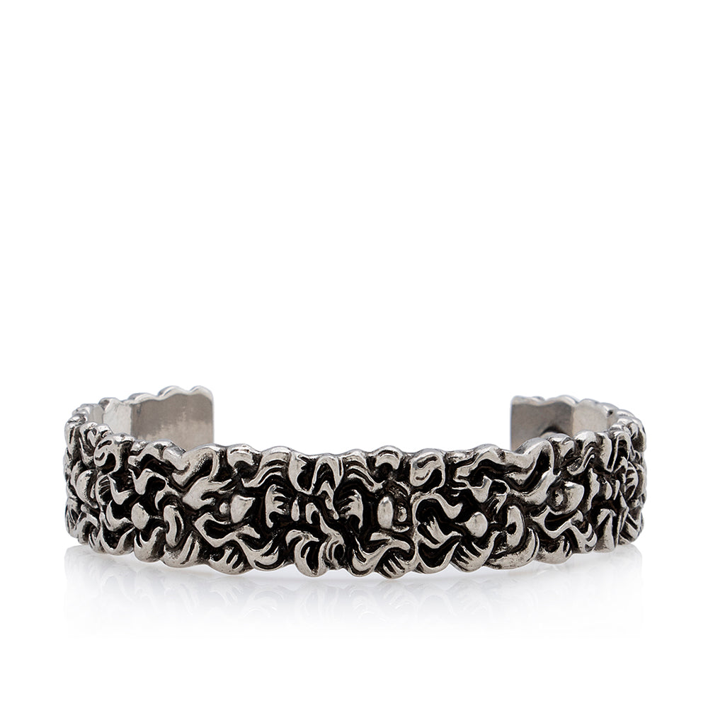 Gucci Lion Mane Cuff Bracelet (SHF-21457)