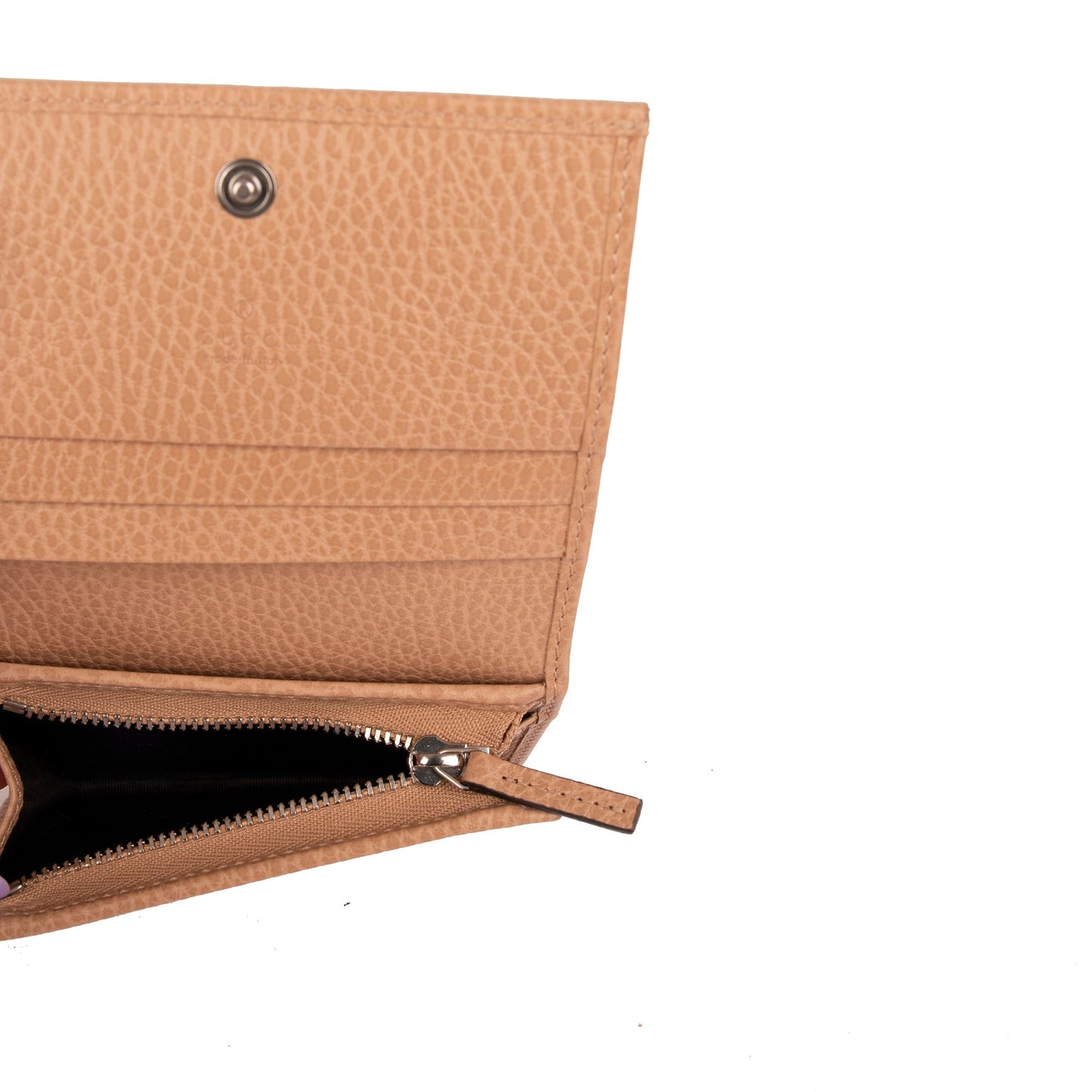 Gucci Marmont Leather Card Case Wallet