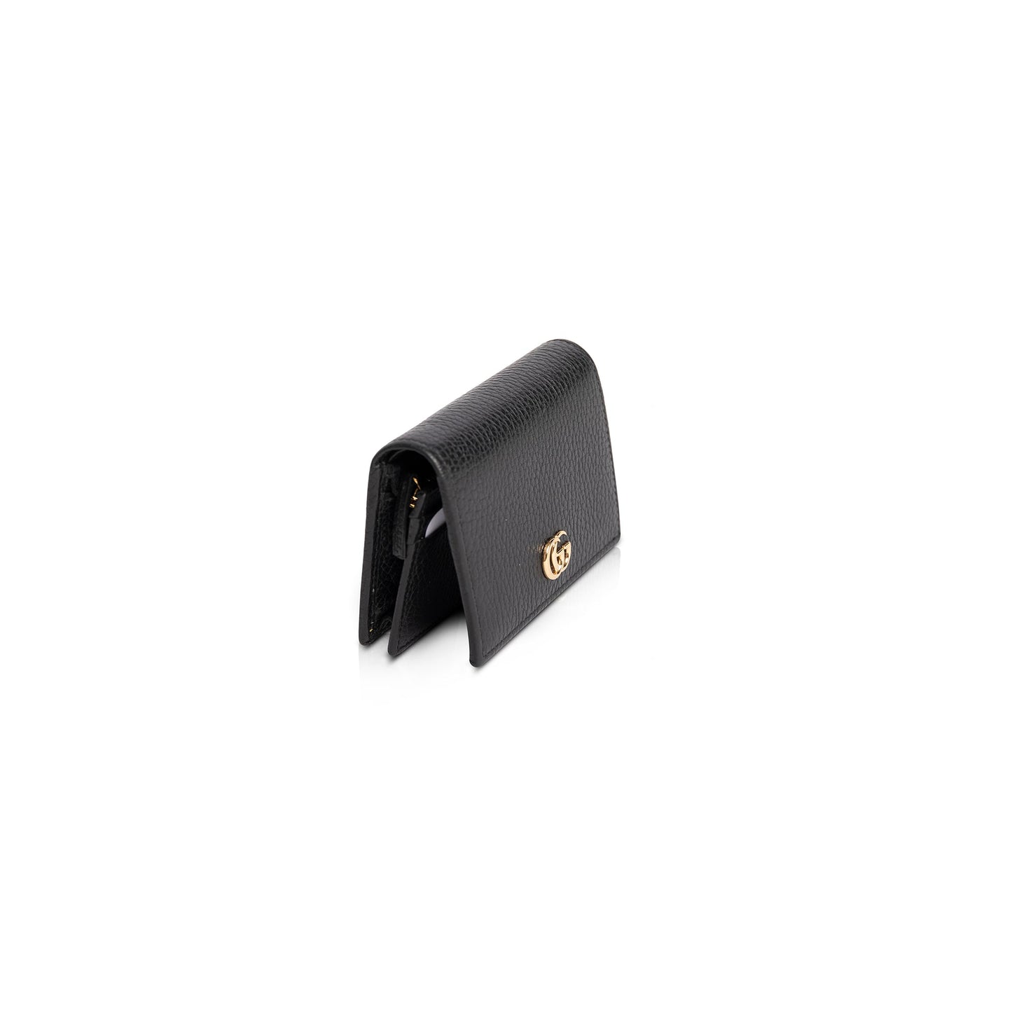 Gucci Marmont Leather Card Case Wallet