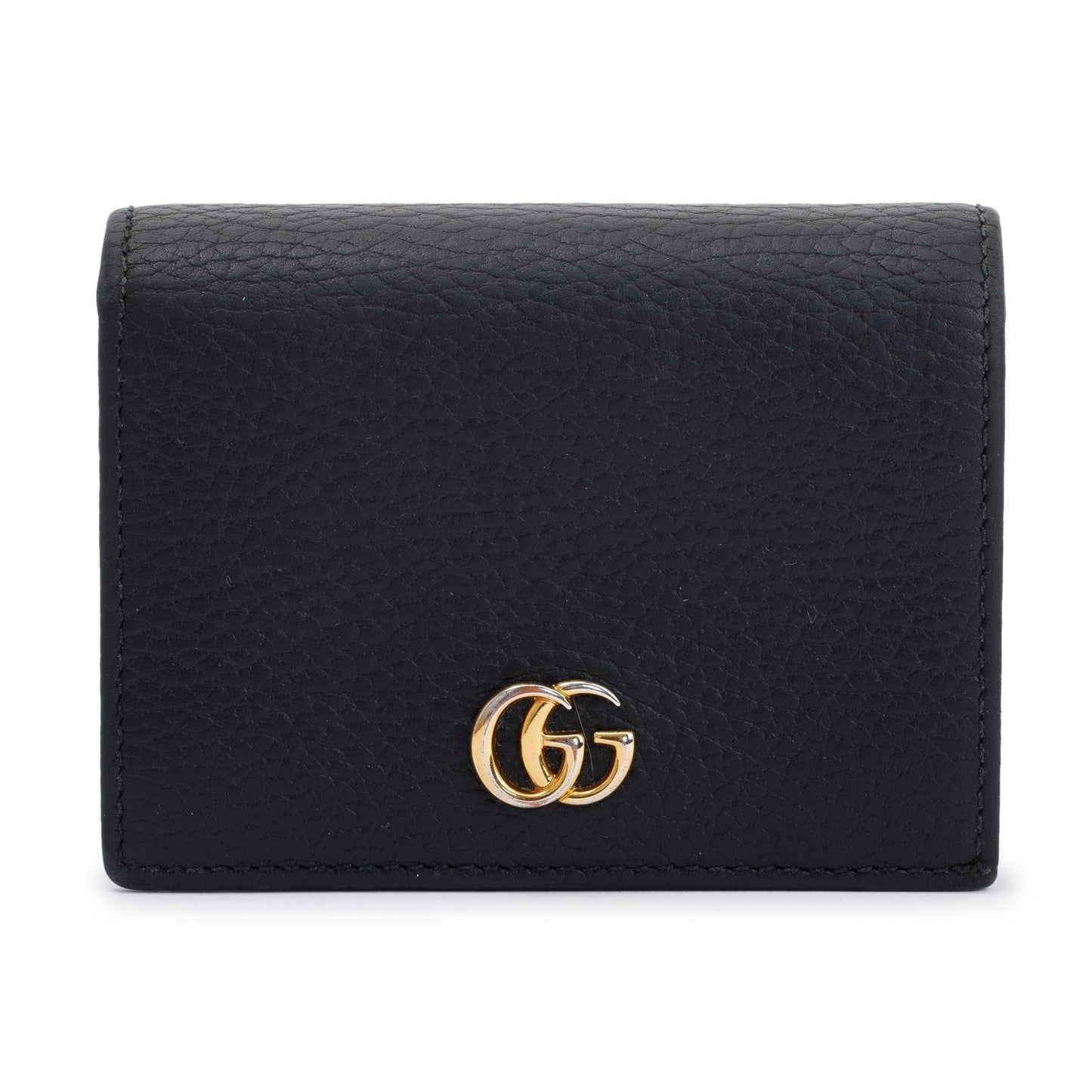 Gucci Marmont Leather Card Case Wallet