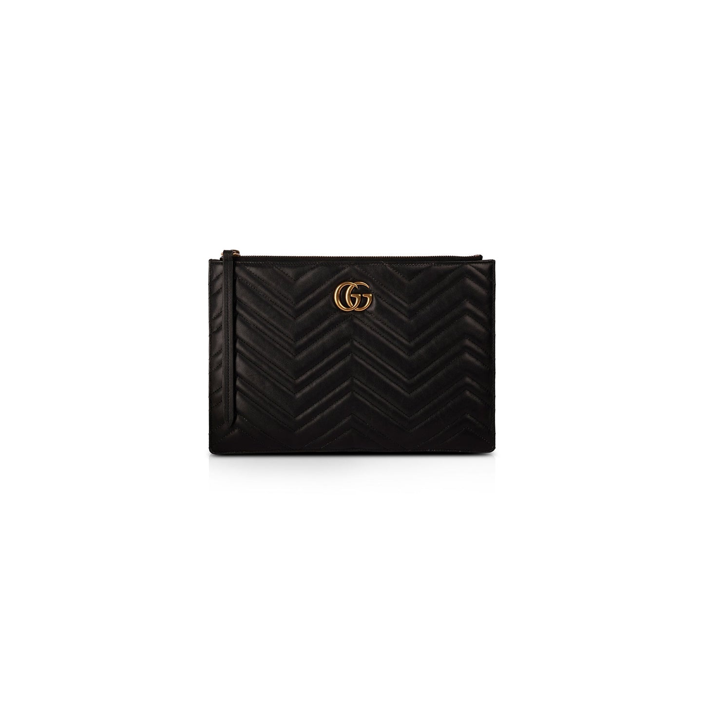 Gucci Matelasse GG Marmont Zip Pouch