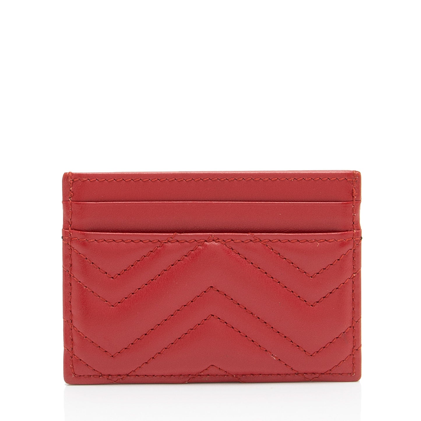 Gucci Matelasse Leather GG Marmont Card Case