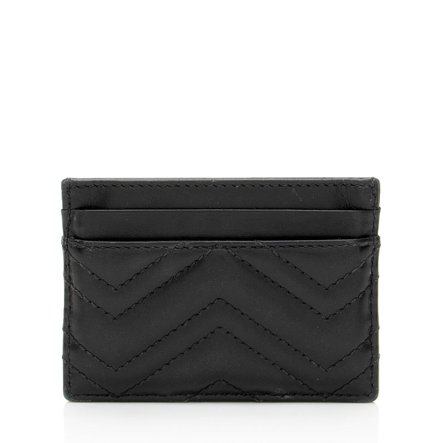 Gucci Matelasse Leather GG Marmont Card Case
