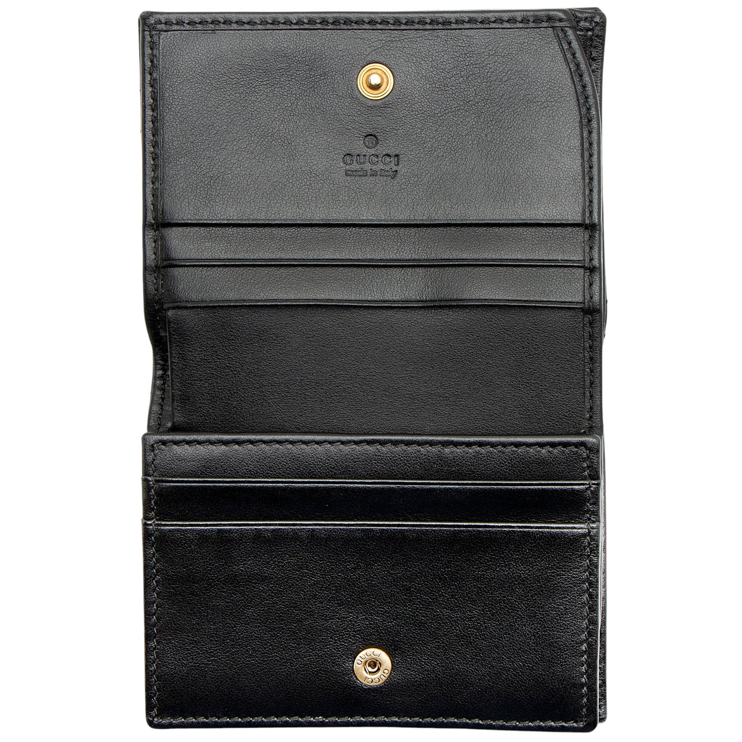 Gucci Matelasse Leather GG Marmont Card Wallet (SHF-vb1hJE)