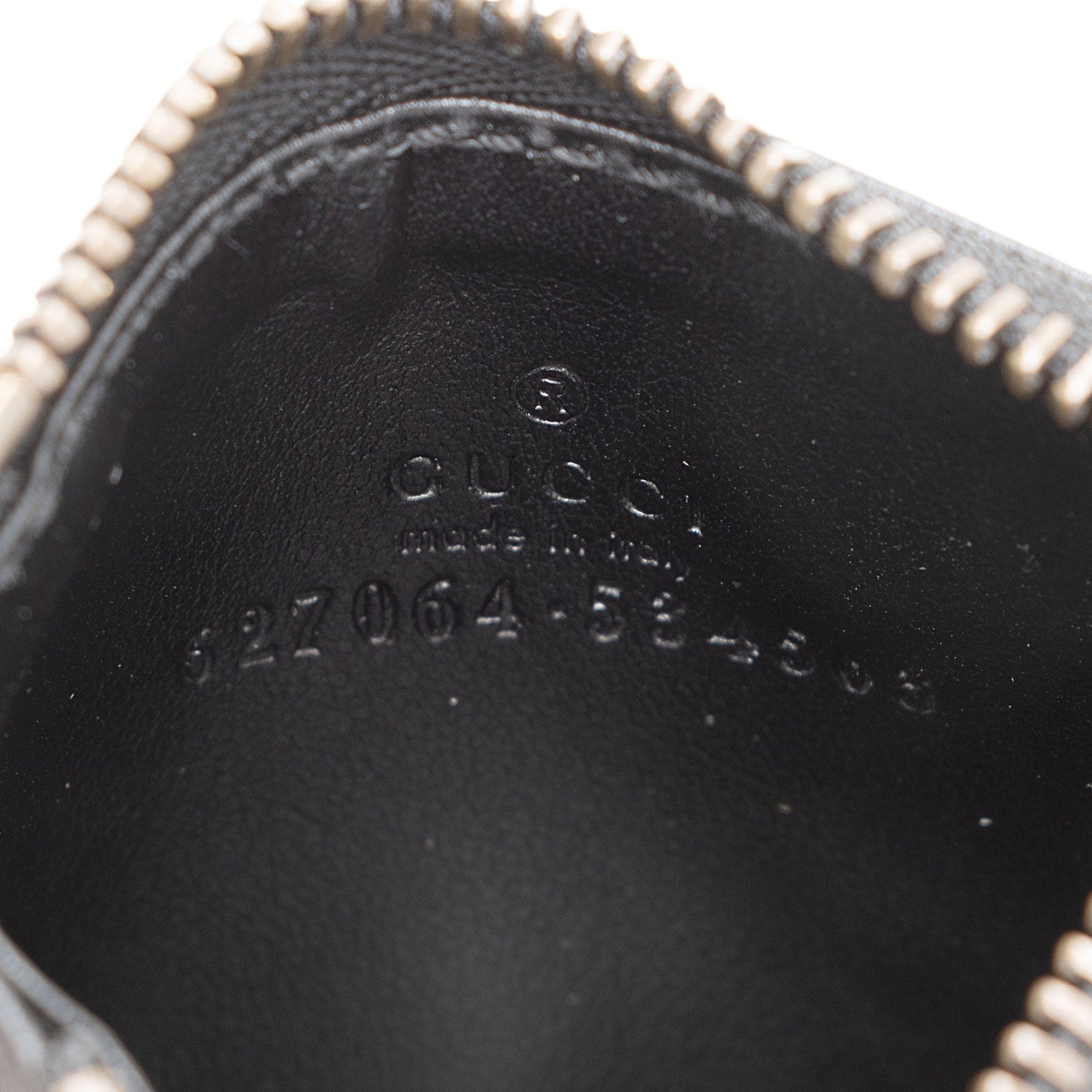 Gucci Matelasse Leather GG Marmont Keychain Card Holder (SHF-amPgBl)