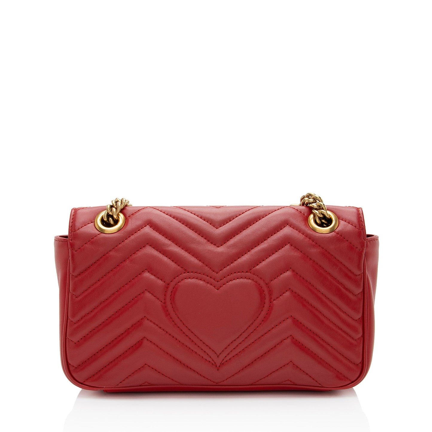 Gucci Matelasse Leather GG Marmont Medium Flap Bag