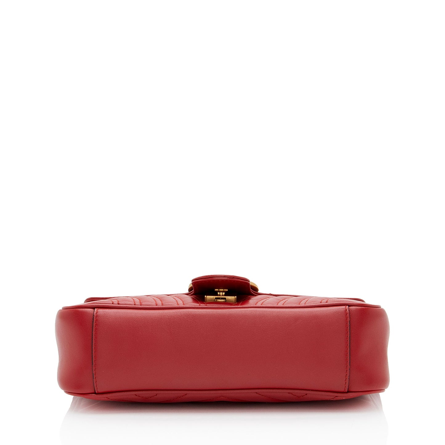 Gucci Matelasse Leather GG Marmont Medium Flap Bag