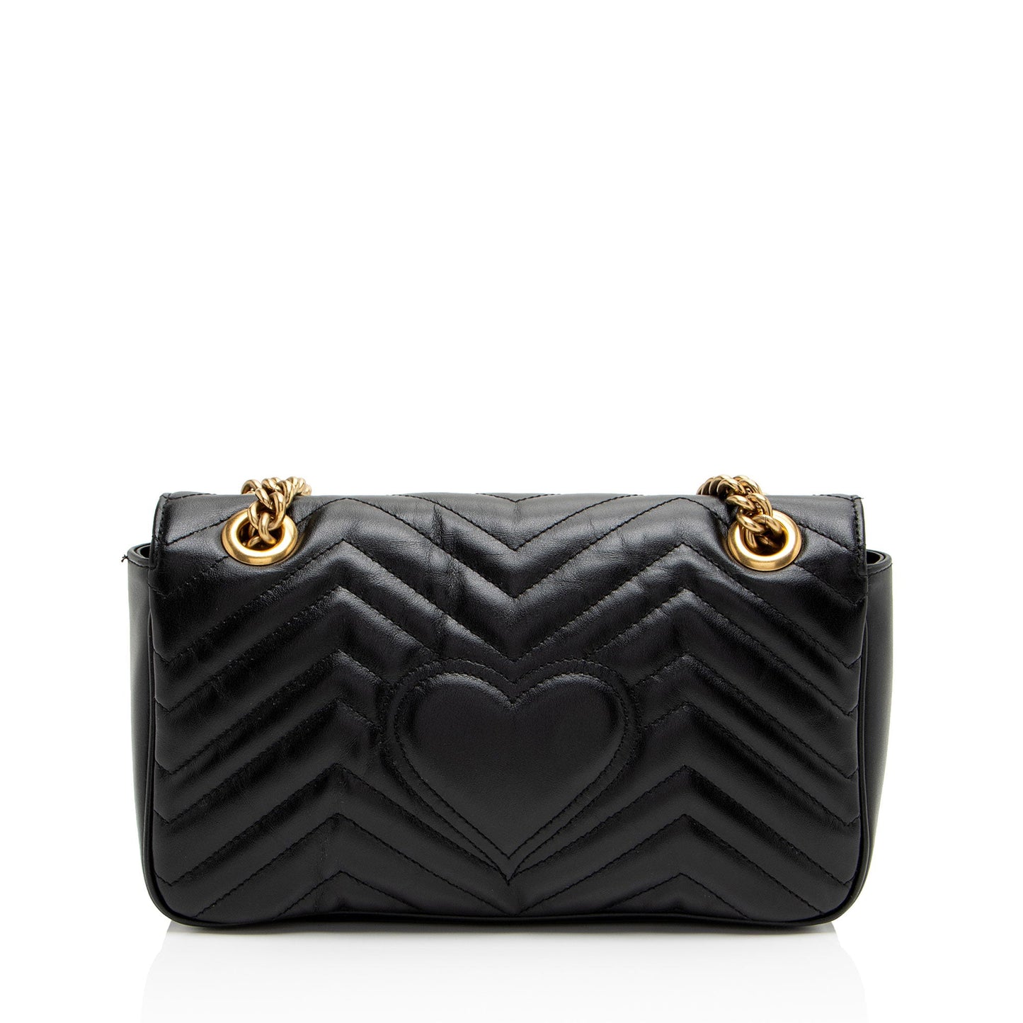 Gucci Matelasse Leather GG Marmont Medium Flap Bag