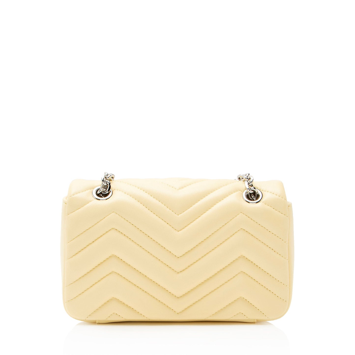 Gucci Matelasse Leather GG Marmont Small Flap Bag