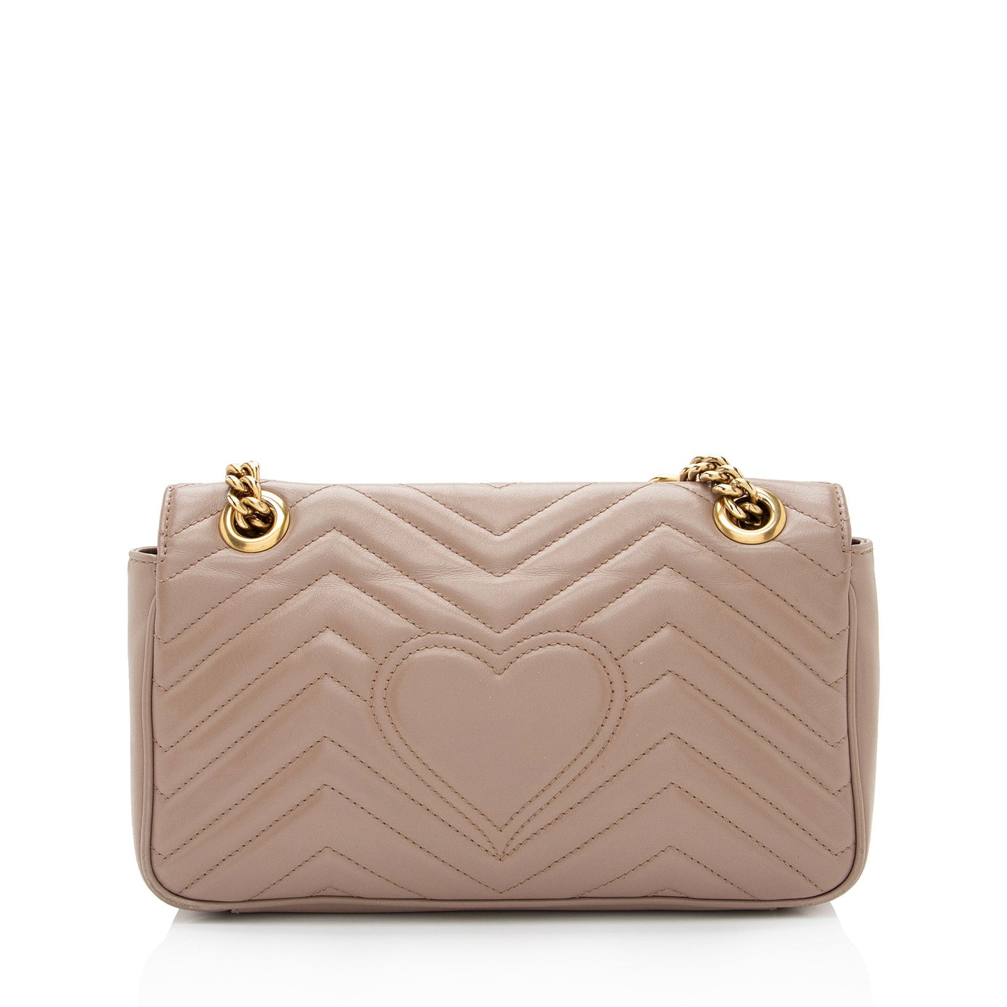 Gucci Matelasse Leather GG Marmont Medium Flap Bag