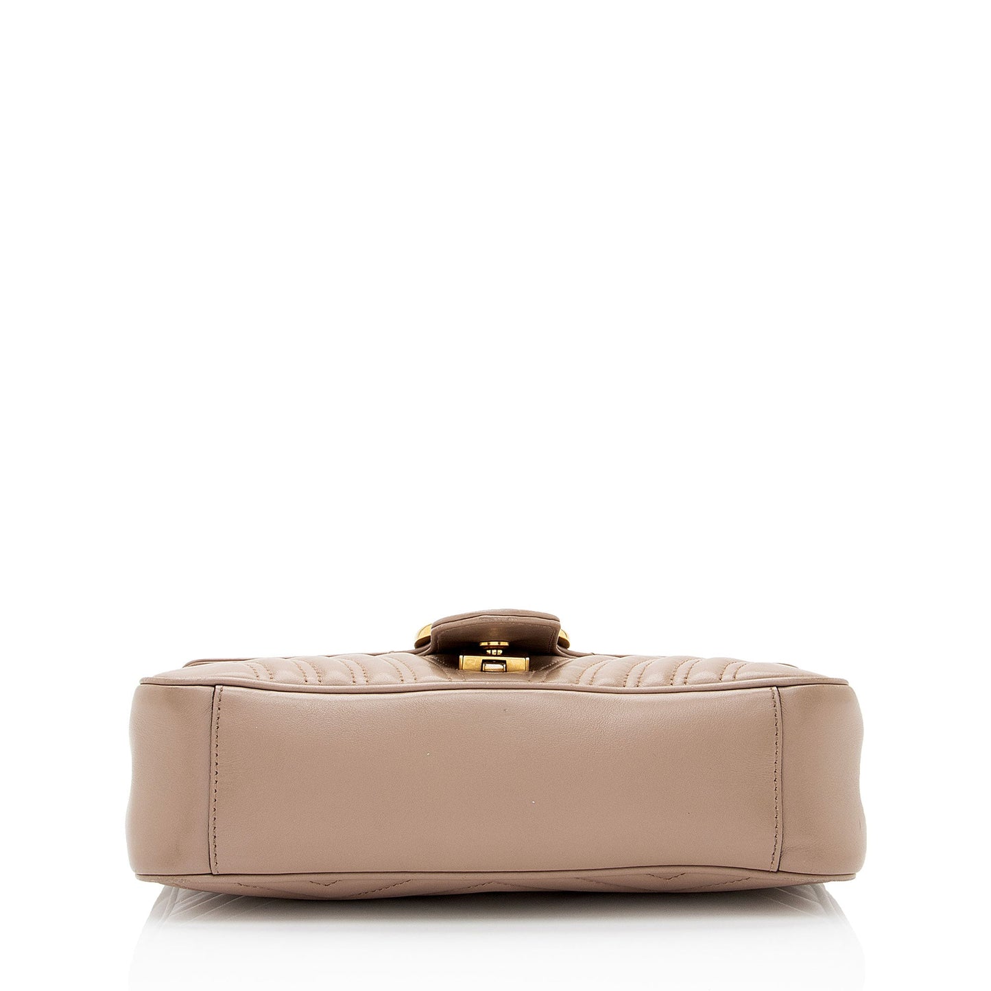 Gucci Matelasse Leather GG Marmont Medium Flap Bag
