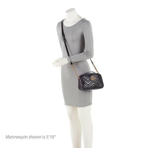 Gucci Matelasse Leather GG Marmont Small Shoulder Bag (SHF-X9kyDa)