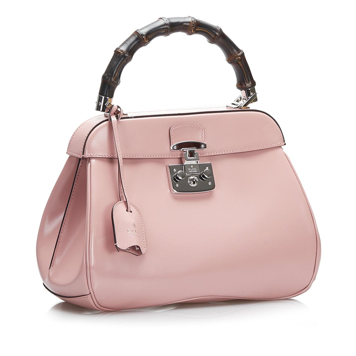 Gucci Medium Bamboo Lady Lock Handbag (SHG-KAXvEp)