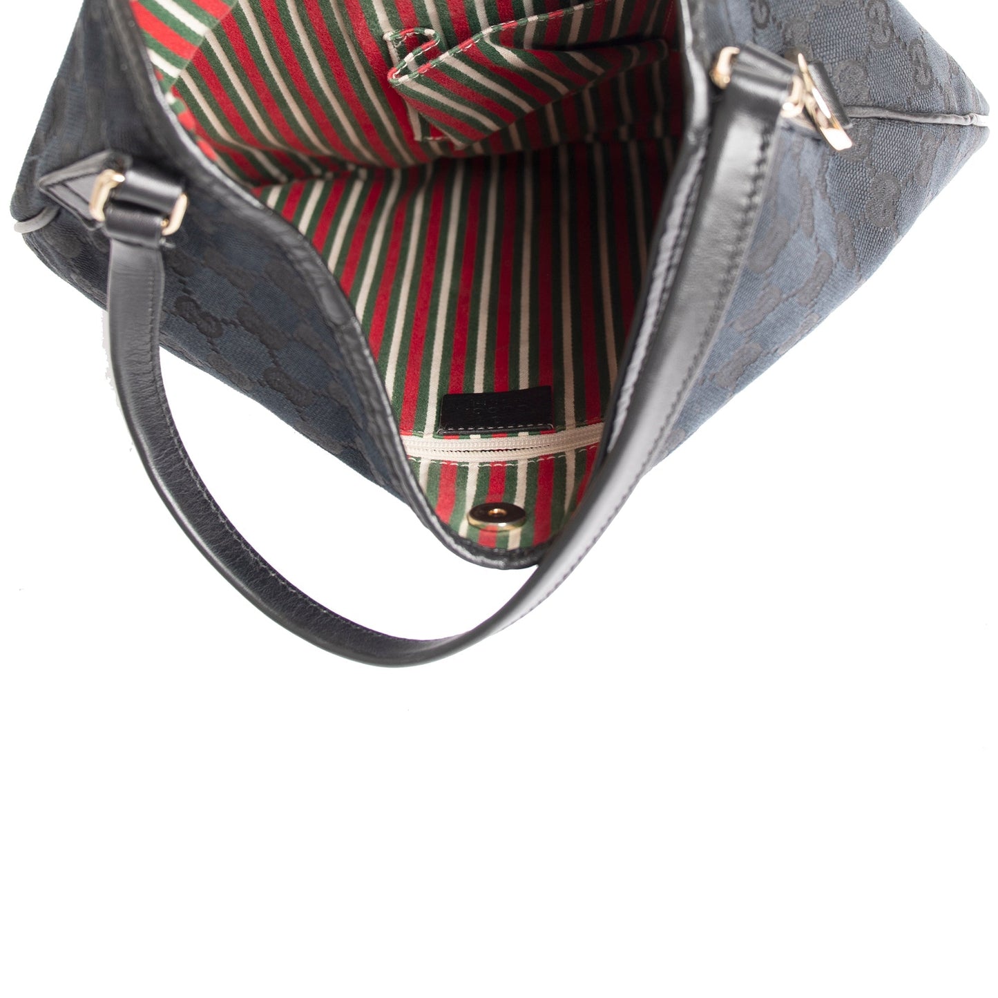 Gucci Medium Black GG Canvas New Britt Hobo
