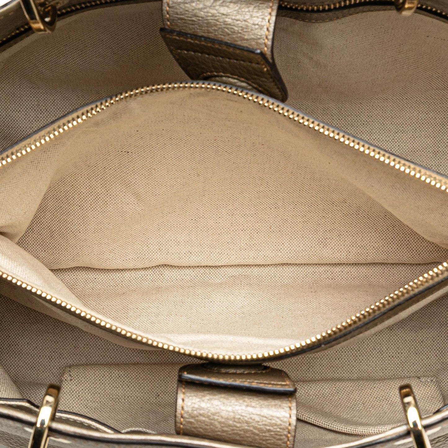Gucci Medium Calfskin Bamboo Shopper Satchel