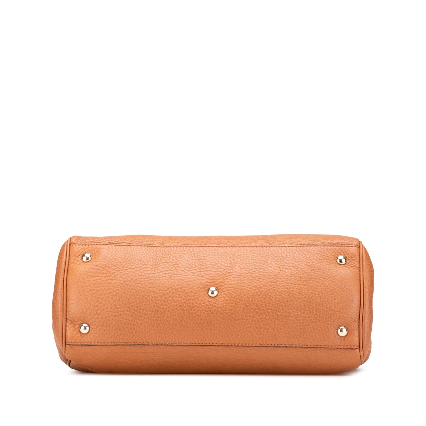 Gucci Medium Calfskin Bamboo Shopper Satchel
