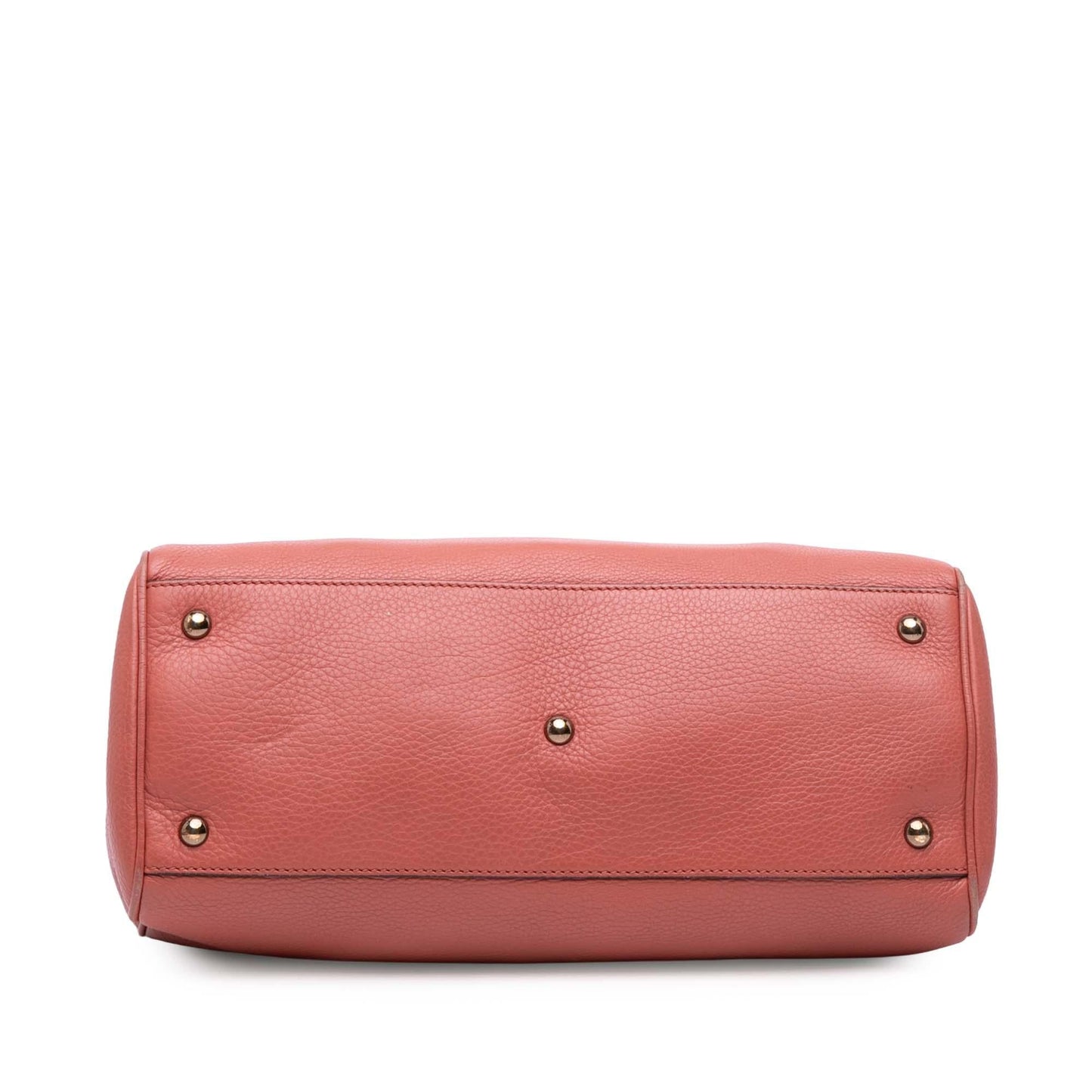 Gucci Medium Calfskin Bamboo Shopper Satchel