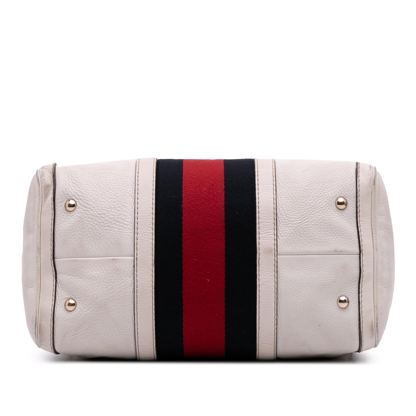 Gucci Medium Calfskin Web Joy Boston Bag