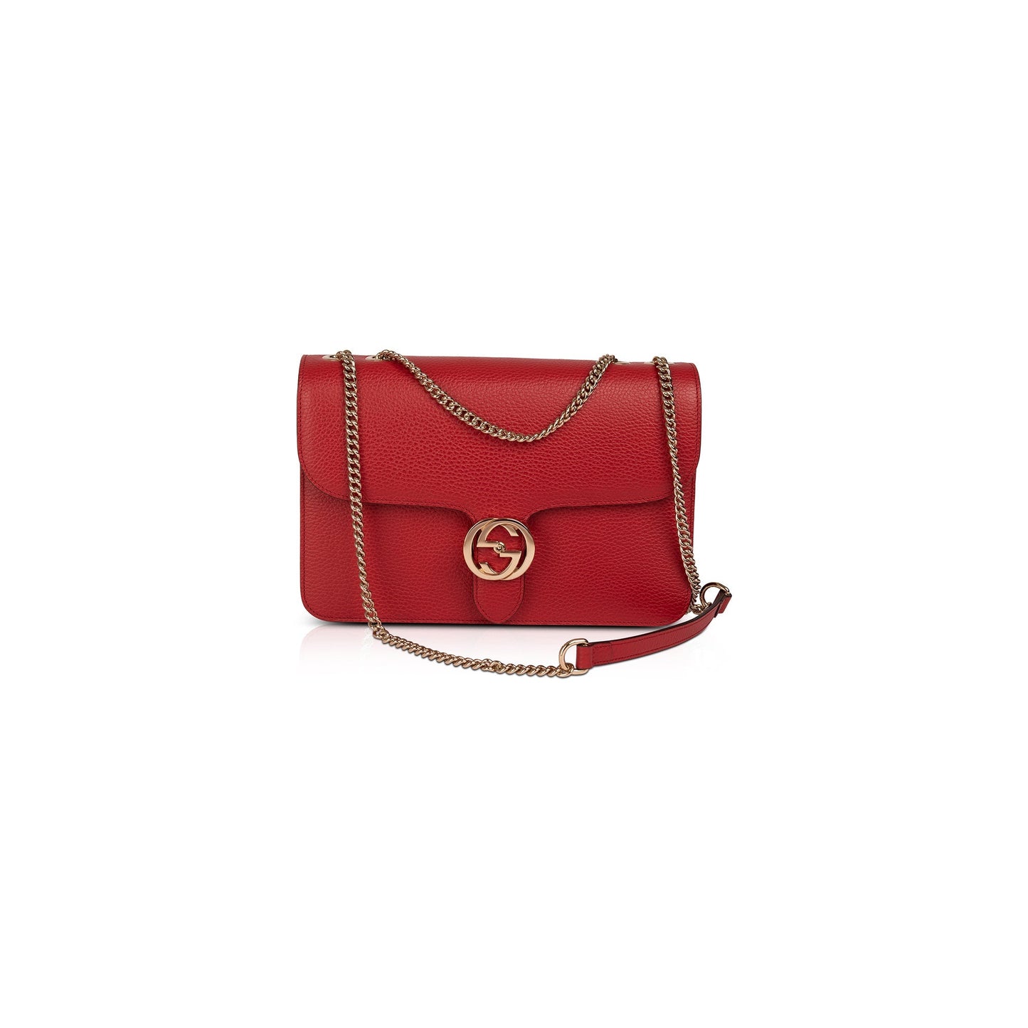 Gucci Medium Dollar Interlocking GG Shoulder Bag