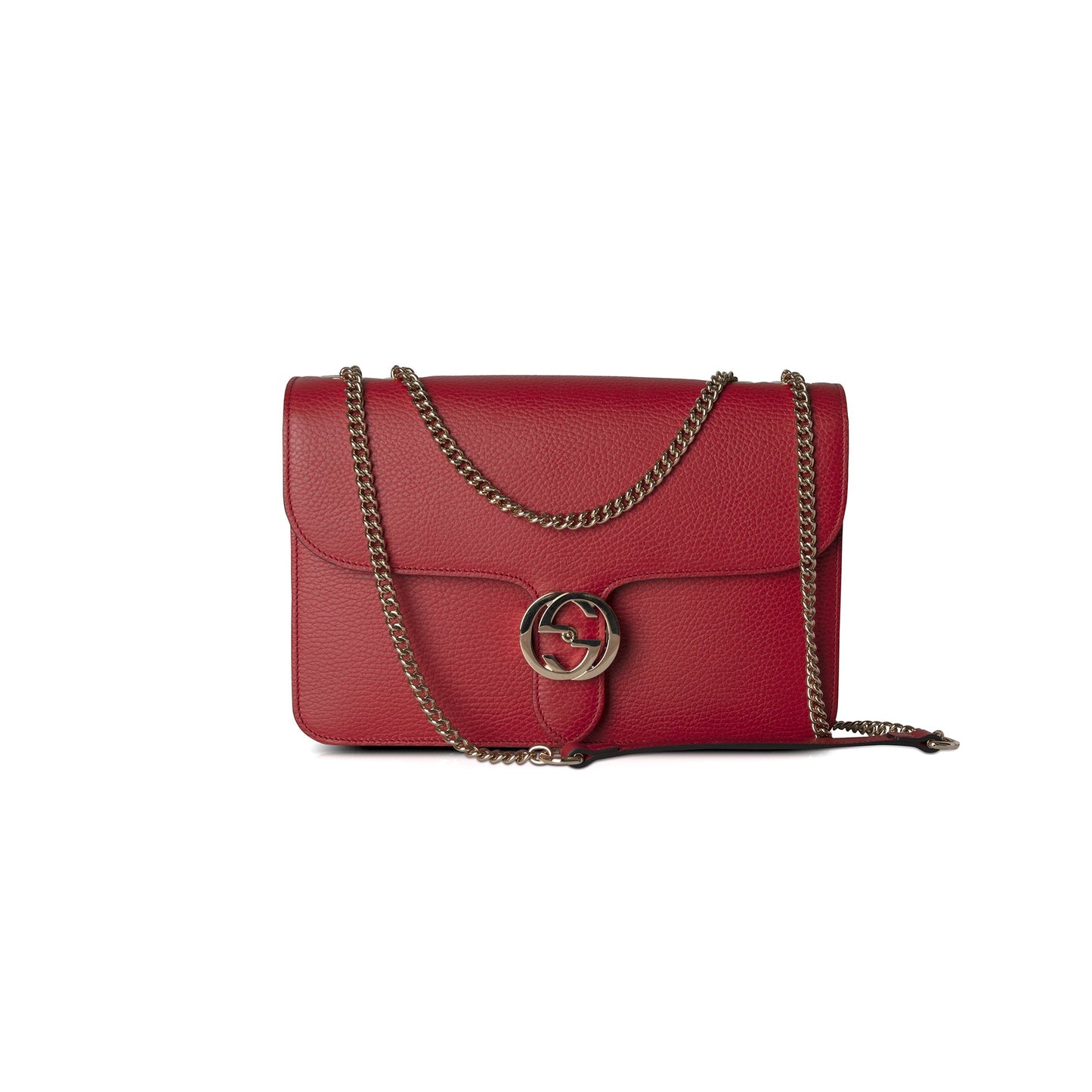 Gucci Medium Dollar Interlocking GG Shoulder Bag
