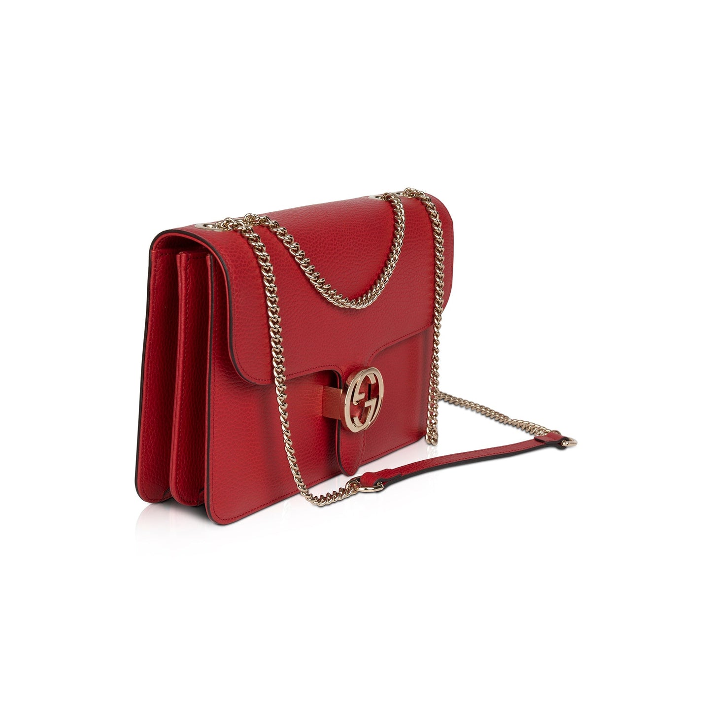 Gucci Medium Dollar Interlocking GG Shoulder Bag