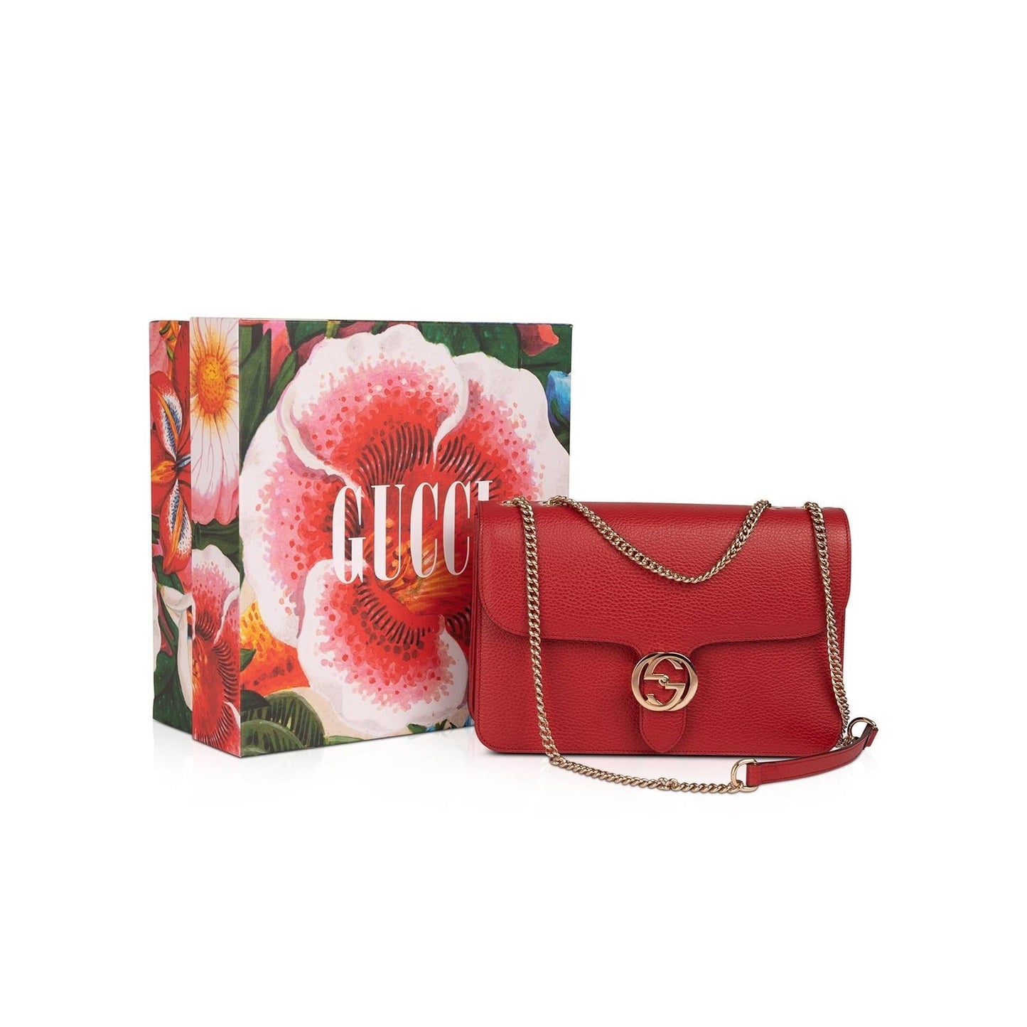 Gucci Medium Dollar Interlocking GG Shoulder Bag