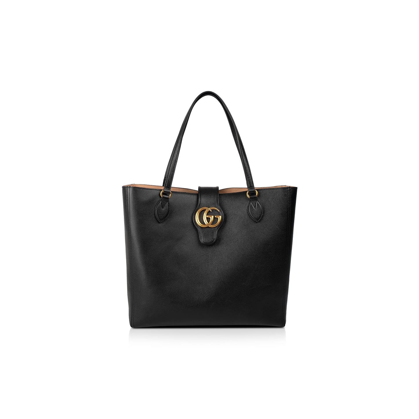 Gucci Medium Double G Leather Tote