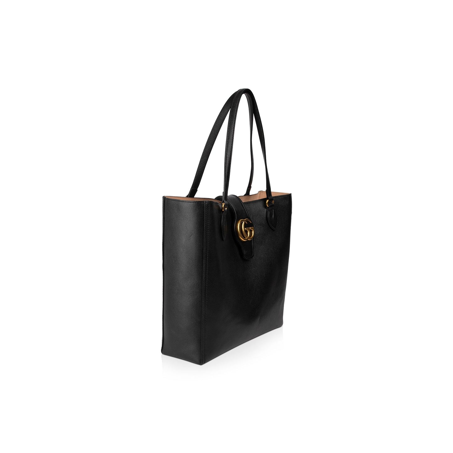 Gucci Medium Double G Leather Tote
