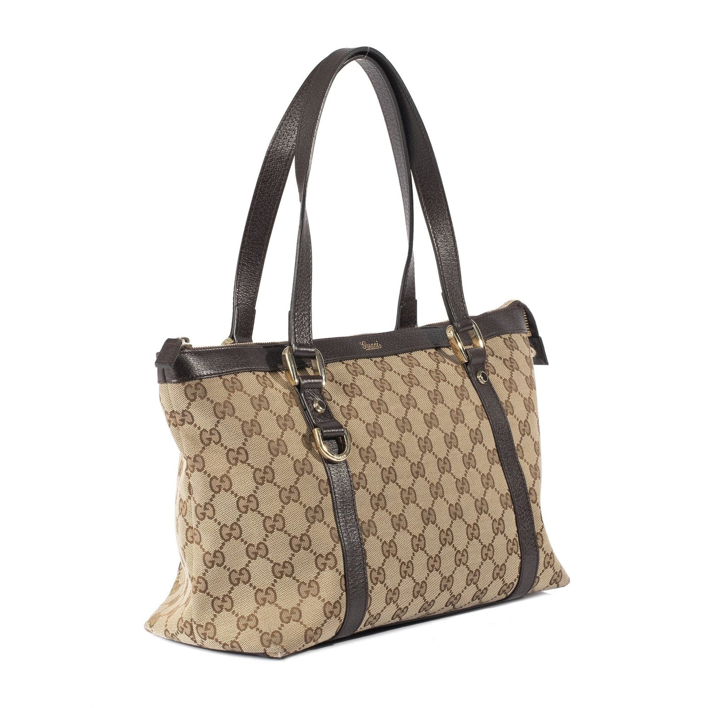 Gucci Medium GG Canvas Abbey Tote