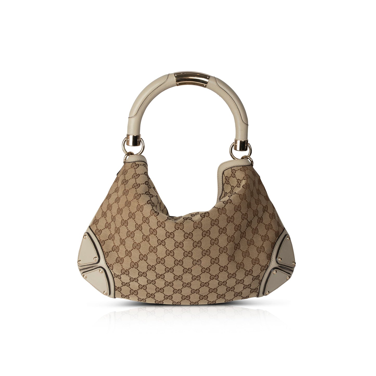 Gucci Medium GG Canvas Babouska Indy Hobo